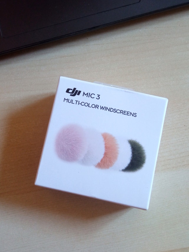 DJI Mic 3 Multi-Color Windscreens