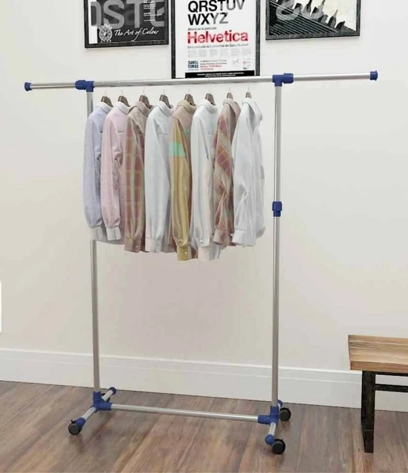 Adjustable Clothes Rack Stainless Steel
