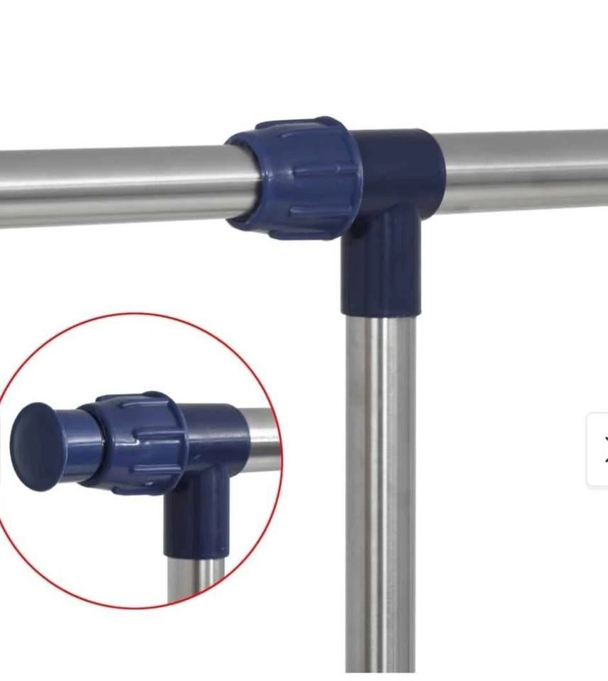 Adjustable Clothes Rack Stainless Steel - photo 4