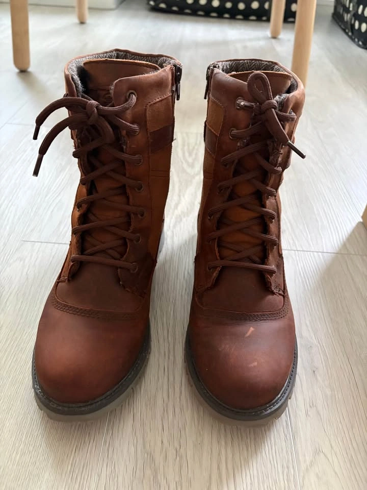 Kamik Rogue Mid Women’s Winter Boots – Cognac – Size 8.5 - photo 4