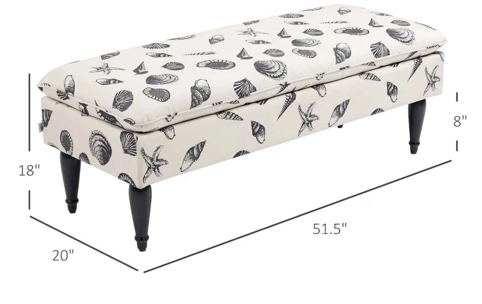 HOMCOM OTTOMAN - PICK UP ONLY! - photo 2