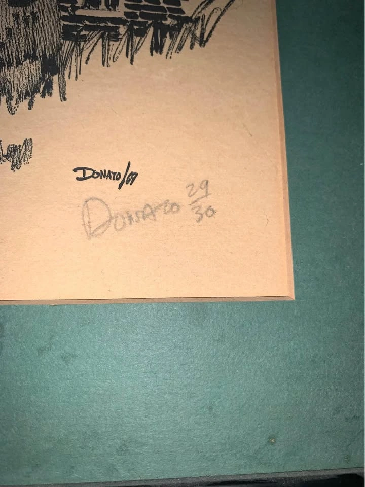 Andy Donato 1969 signed 29/30 - photo 2