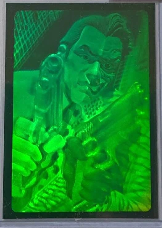 1995 Fleer Metal Batman Forever Two-Face 3D Hologram Chase Card