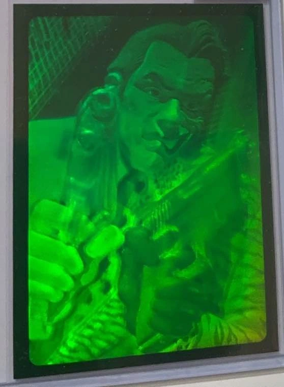 1995 Fleer Metal Batman Forever Two-Face 3D Hologram Chase Card - photo 5