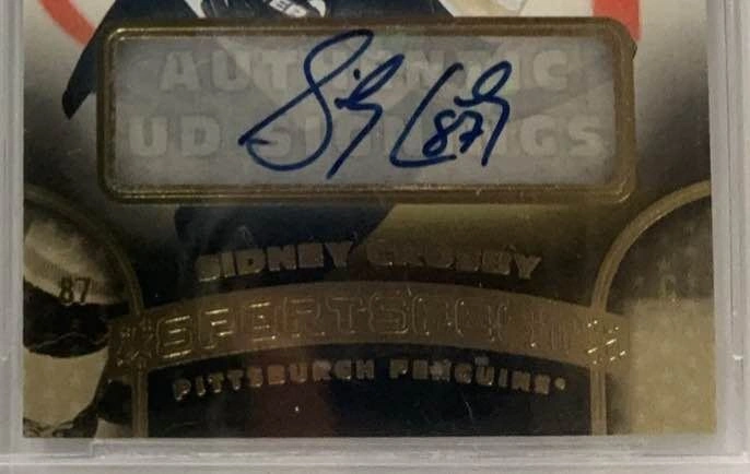 2007 Upper Deck Sportsfest Sidney Crosby Auto 3/5 Graded 9.5 - photo 3