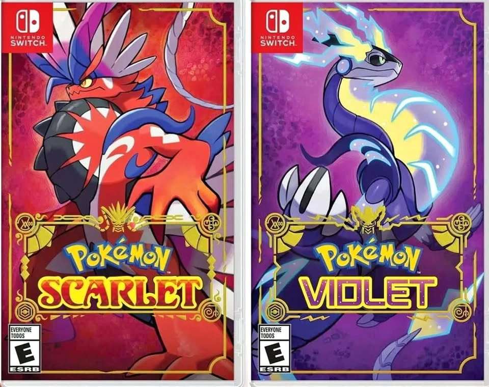 Nintendo Switch Pokémon Scarlet and Pokémon Violet Double Pack