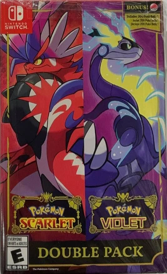 Nintendo Switch Pokémon Scarlet and Pokémon Violet Double Pack - photo 2