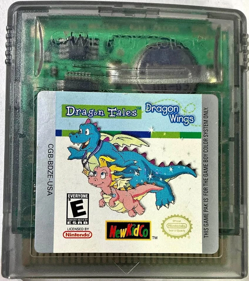 Dragon Tales: Dragon Wings (Nintendo Game Boy Color, 2000)
