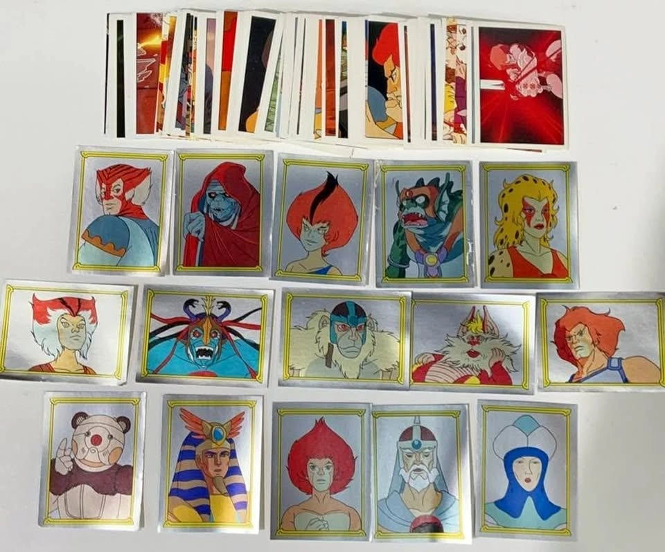 1986 Telepix, Panini THUNDERCATS Sticker Lot, Made in Italy