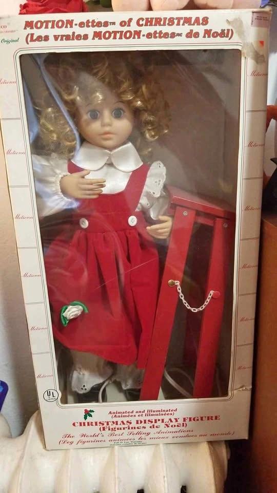 Telco Motion-ettes of Christmas Animated Display Figure
