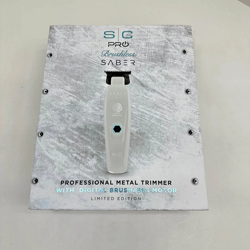 StyleCraft Saber Trimmer White Ghost Limited Edition Cordless -