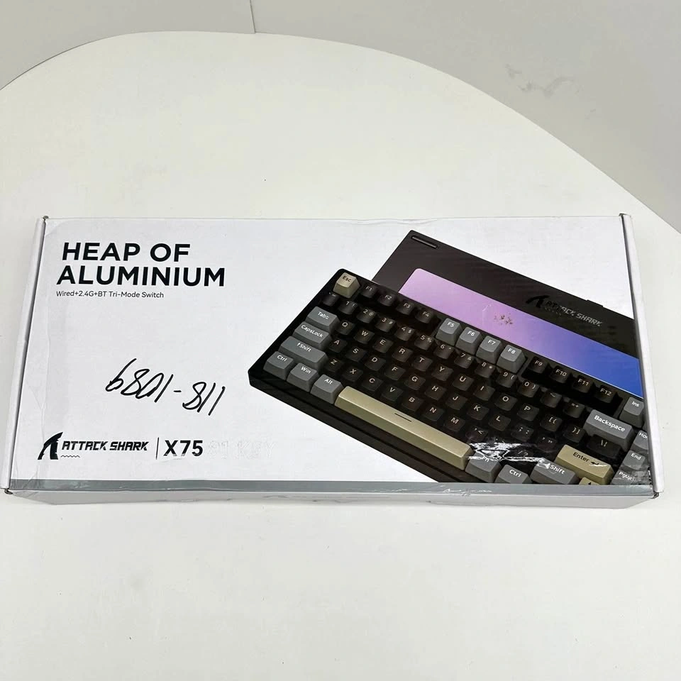 Attack Shark X75 81-Key Mechanical Keyboard