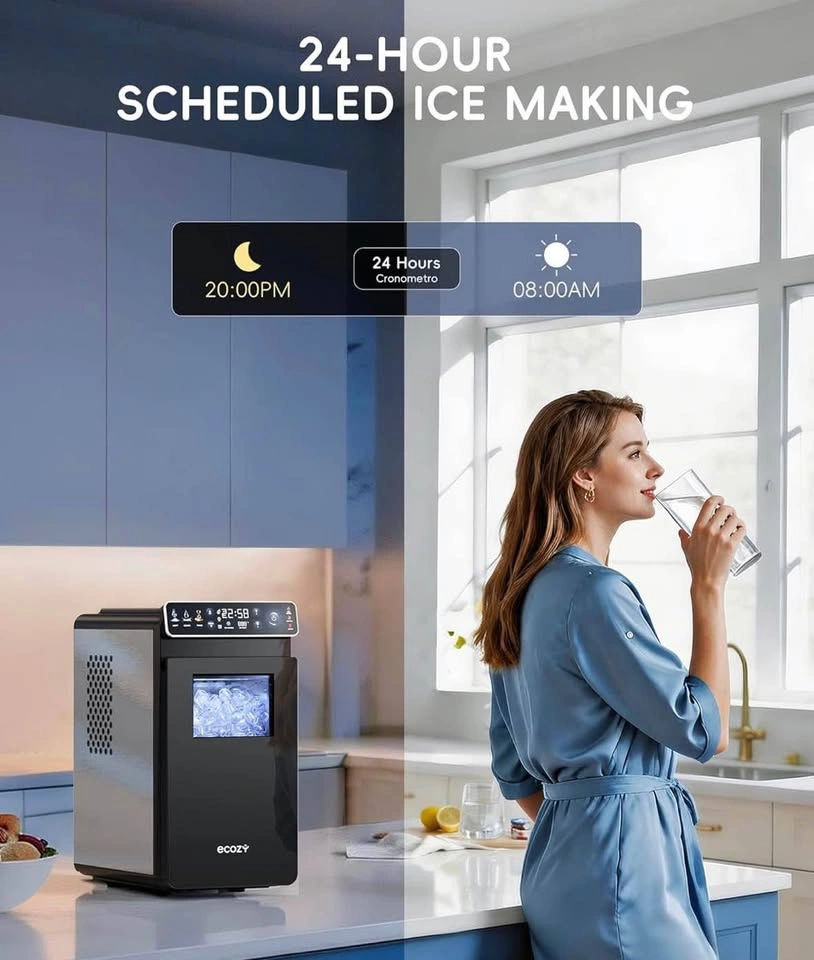 ecozy Ice Makers Countertop with Full-Color Panel & Timer - photo 4