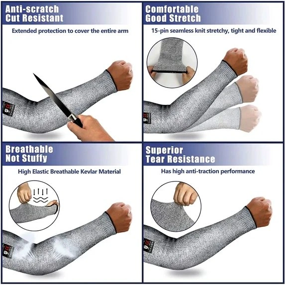 HEAT and CUT Resistance Sleeves