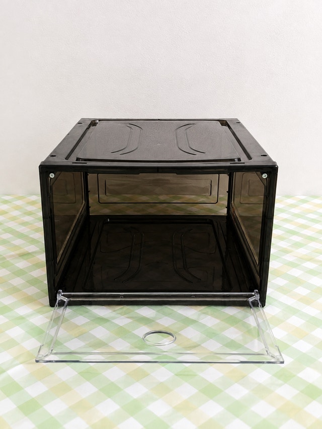 Large Clear Plastic Stackable Shoe Boxes Magnetic Doors - 12box - photo 3