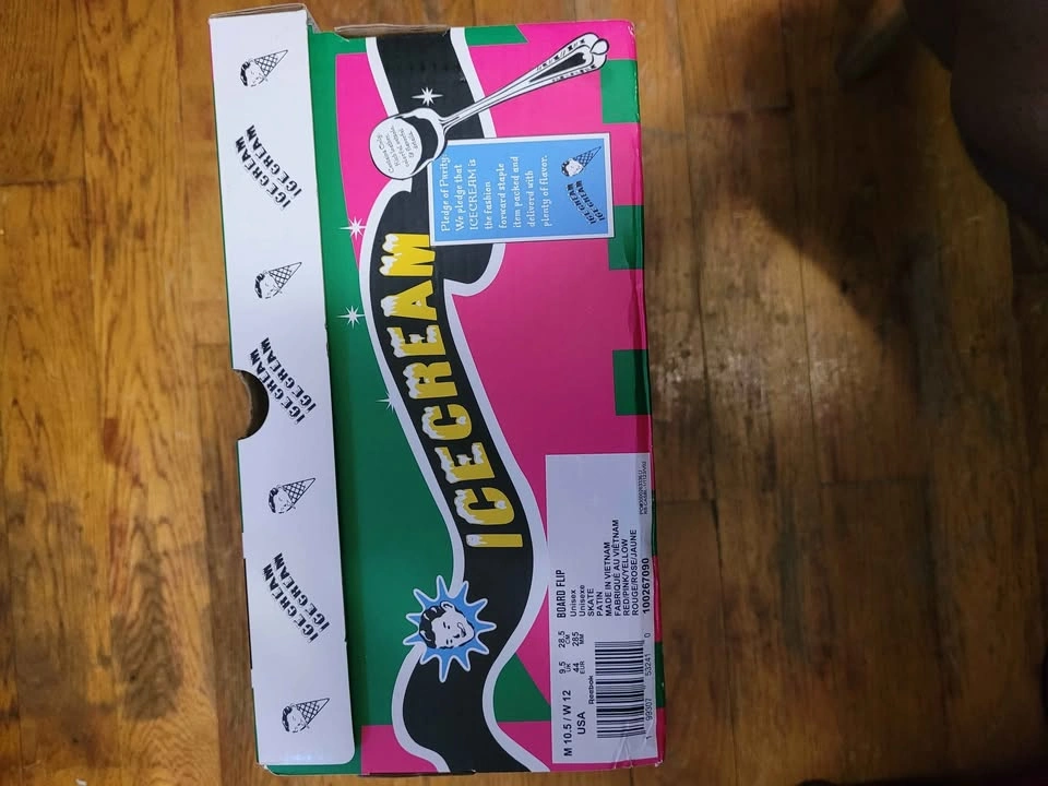 Icecream Reebok Board Flip Sneakers M 10.5 W 12 - photo 3