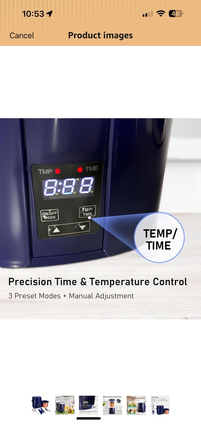 Senenatur 2-in-1 Decarboxylator & Infuser Machine BNIB - photo 3