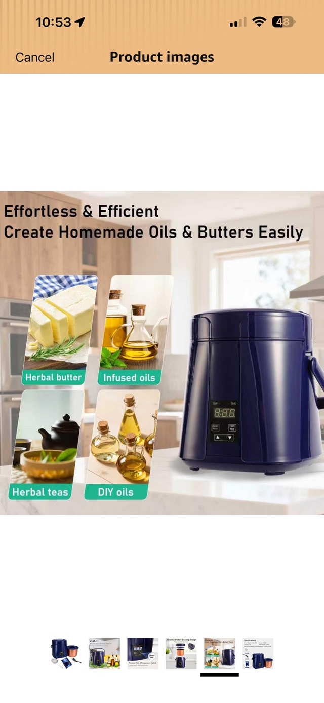 Senenatur 2-in-1 Decarboxylator & Infuser Machine BNIB - photo 5