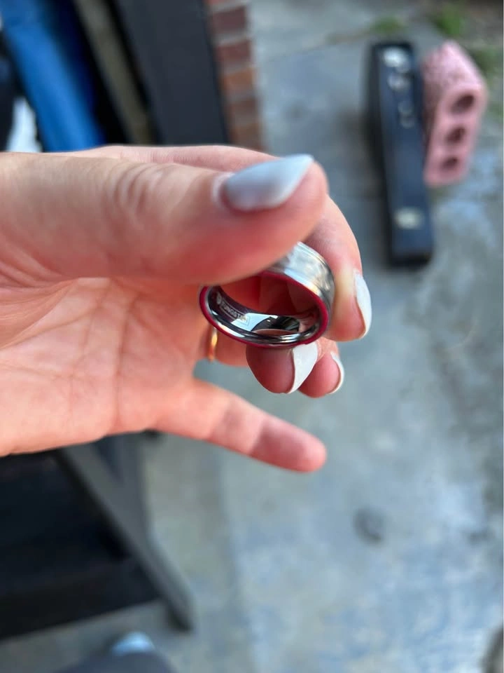Size 11 Tungsten Ring - photo 2