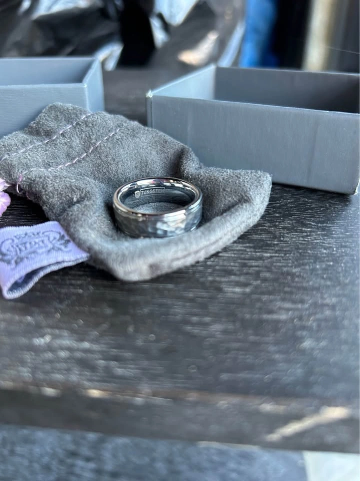 Size 11 Tungsten Ring - photo 3