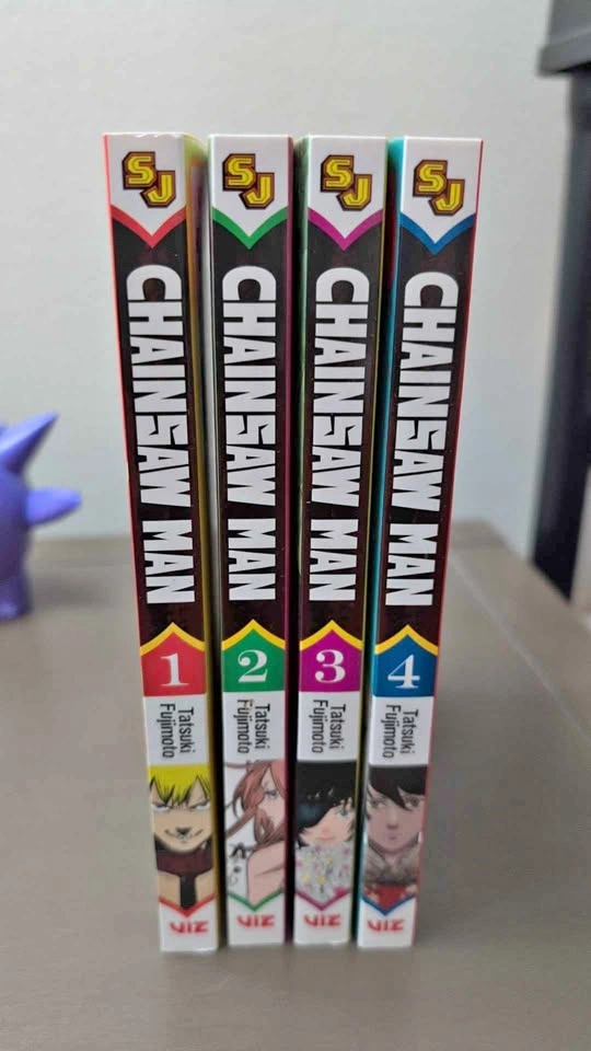 Viz Media Chainsaw Man Manga Volumes 1-4