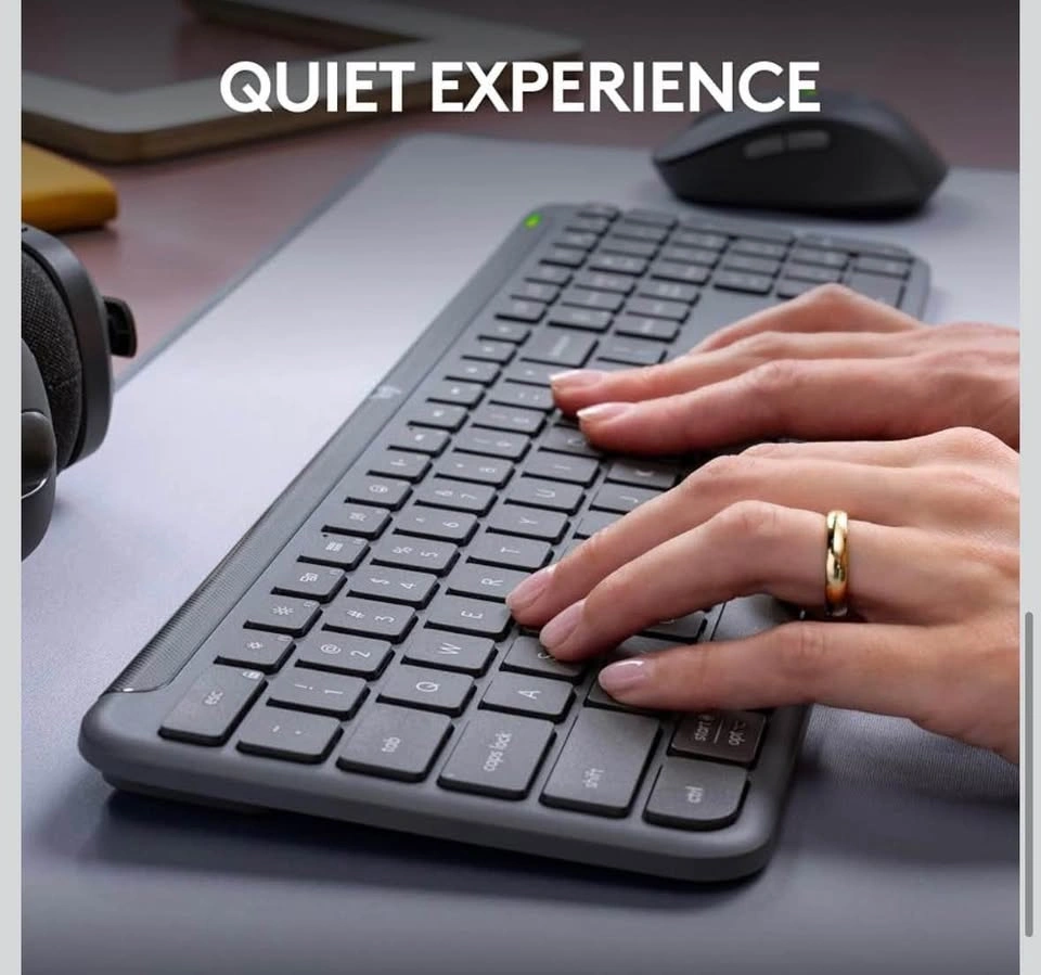New Logitech Signature MK955 Keyboard and Mouse Combo (Graphite) - photo 2