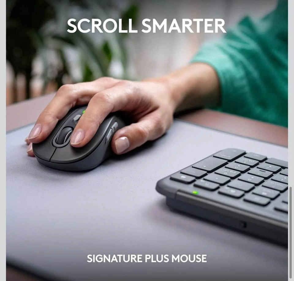 New Logitech Signature MK955 Keyboard and Mouse Combo (Graphite) - photo 5