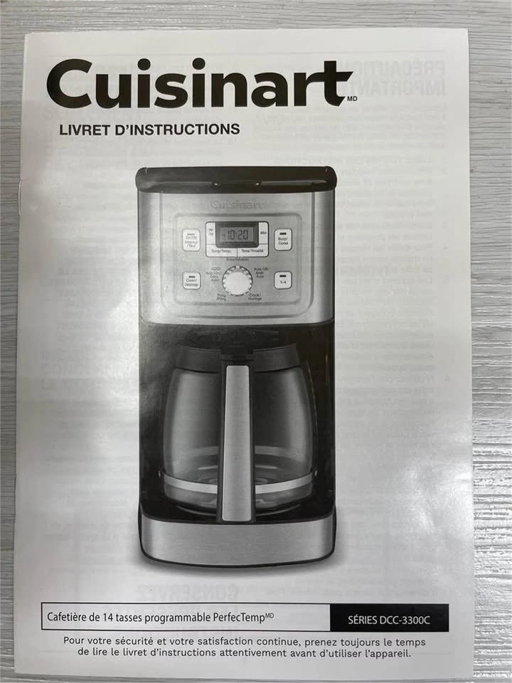 Cuisinart DCC-3300NC 14-Cup Programmable Coffeemaker - photo 4