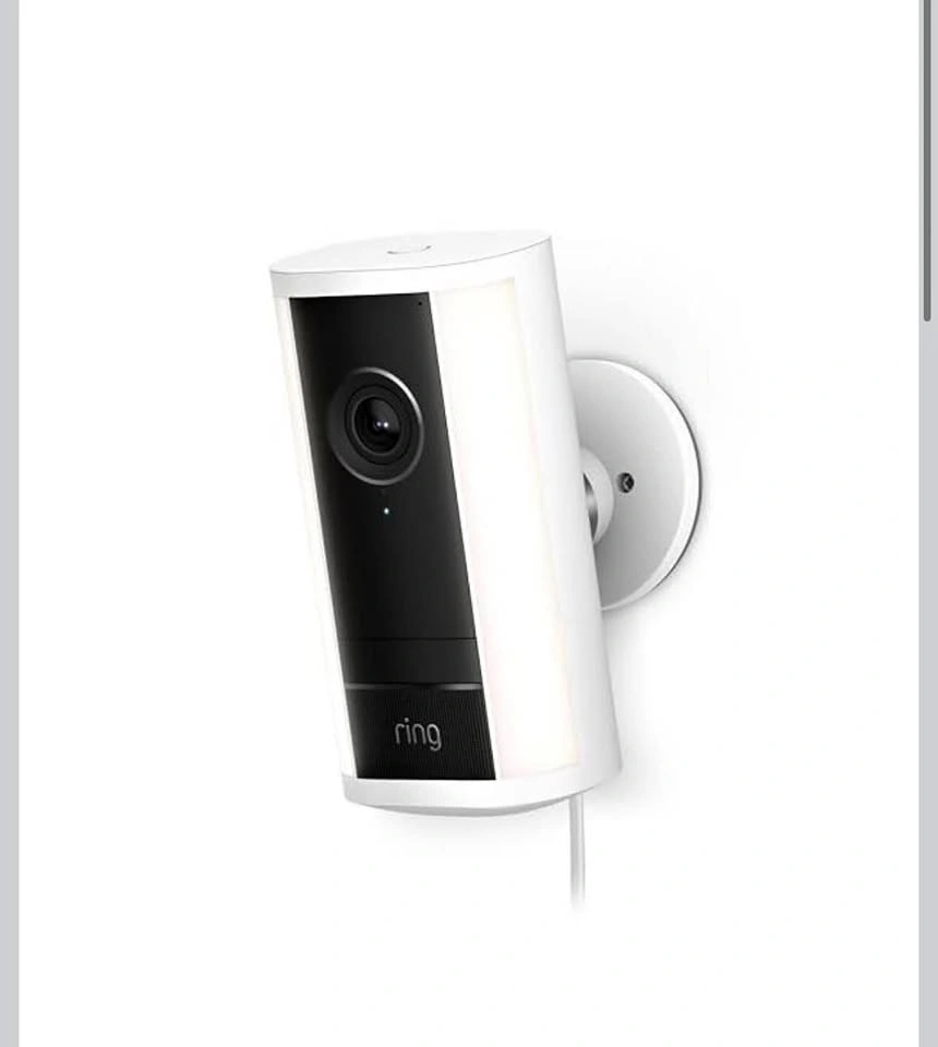 Ring Spotlight Cam Pro Plug-In 2nd Gen White 4k - SEALED