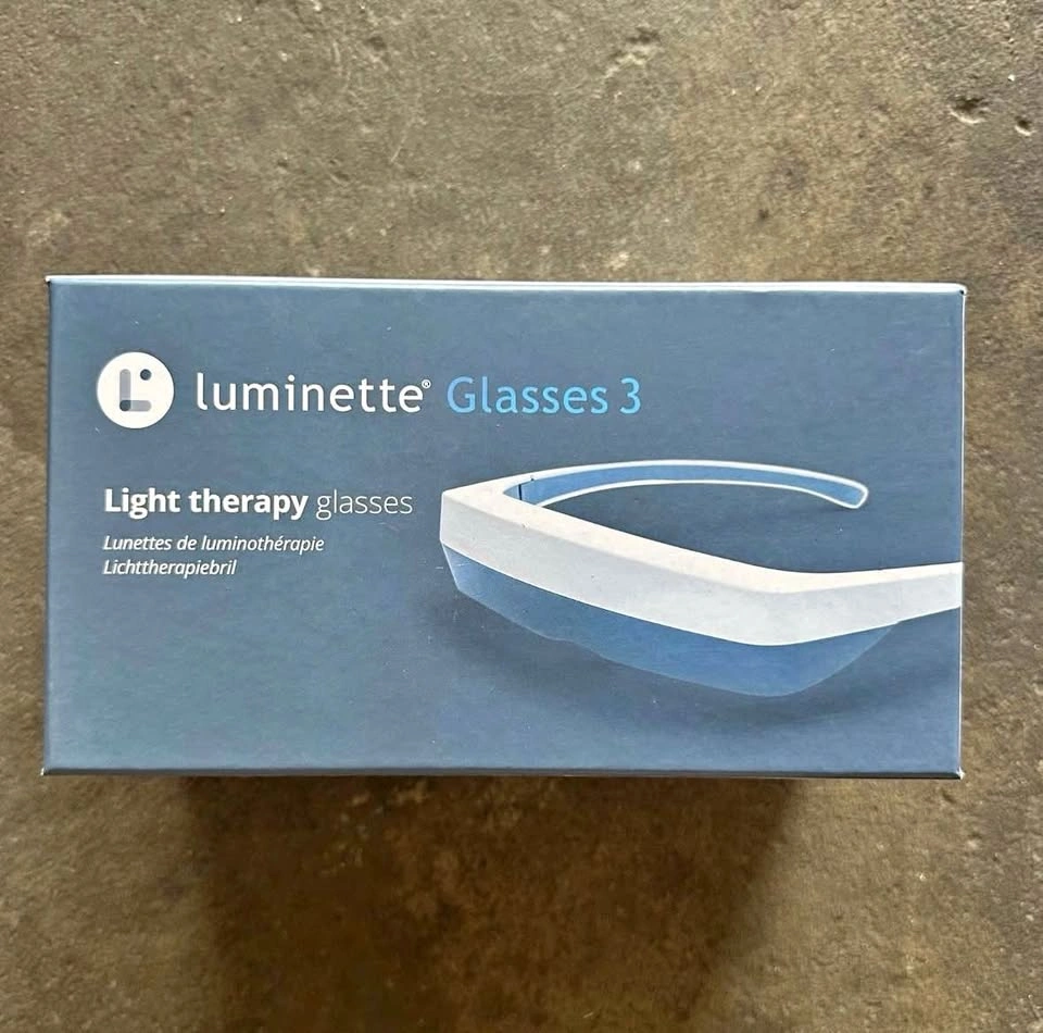 Luminette 3 Light Therapy Glasses - Blue Brand New Open Box