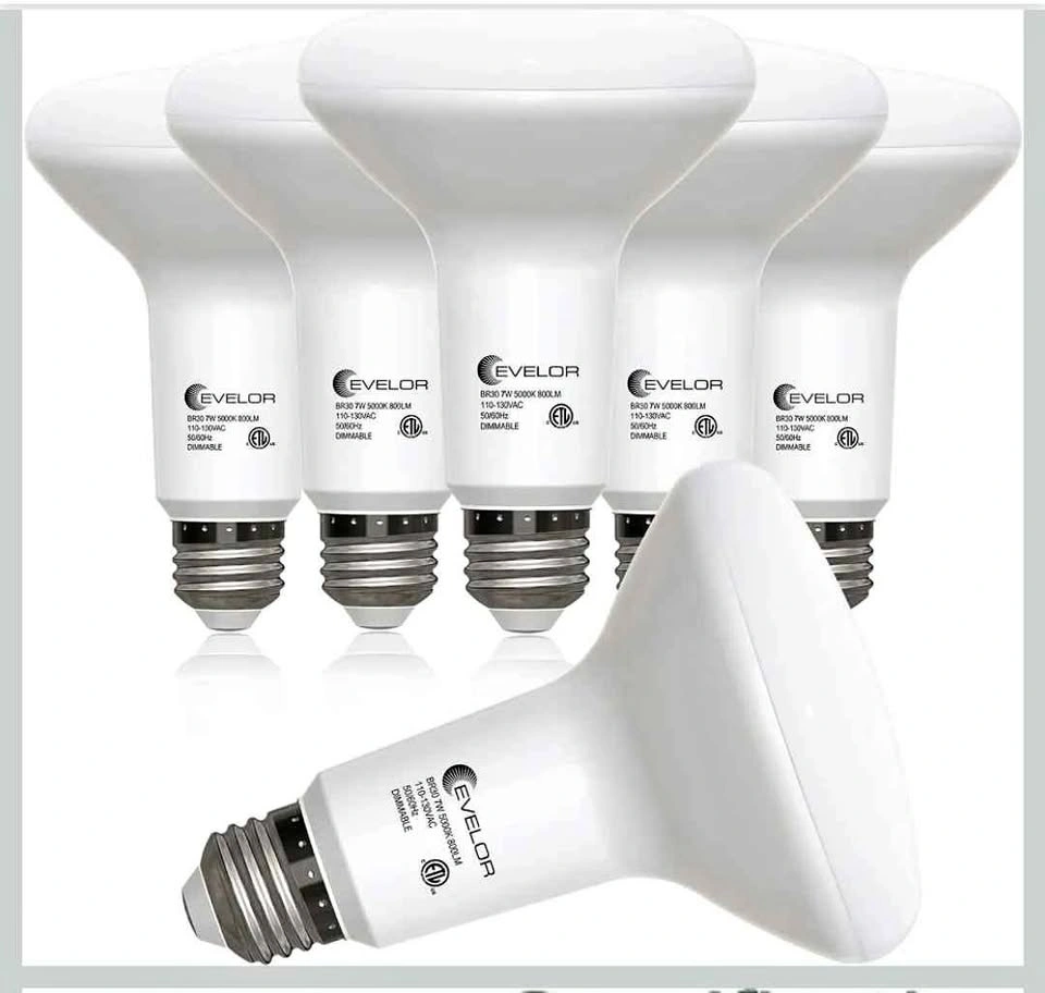 LED Flood Light Bulbs, 6 Pack, 5000K Daylight