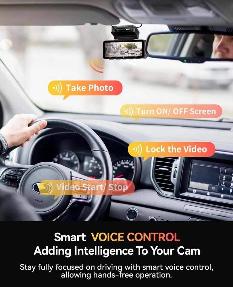 Focuway D2-DUO 4K Dual Dash Cam Front & Rear WiFi - photo 3