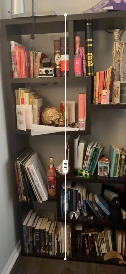 Black bookshelf - photo 2