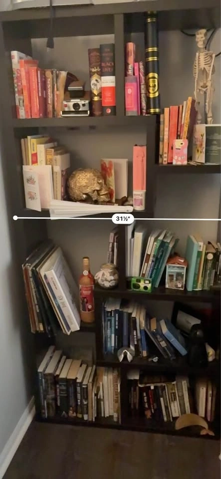 Black bookshelf - photo 3