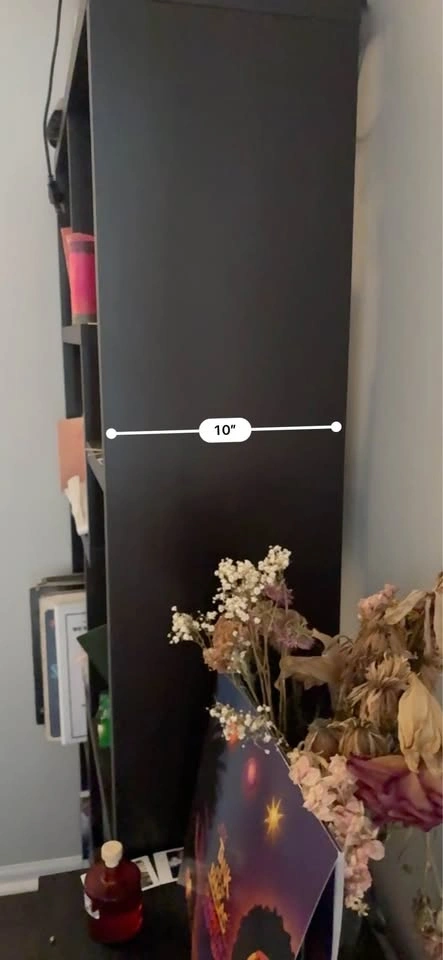 Black bookshelf - photo 4