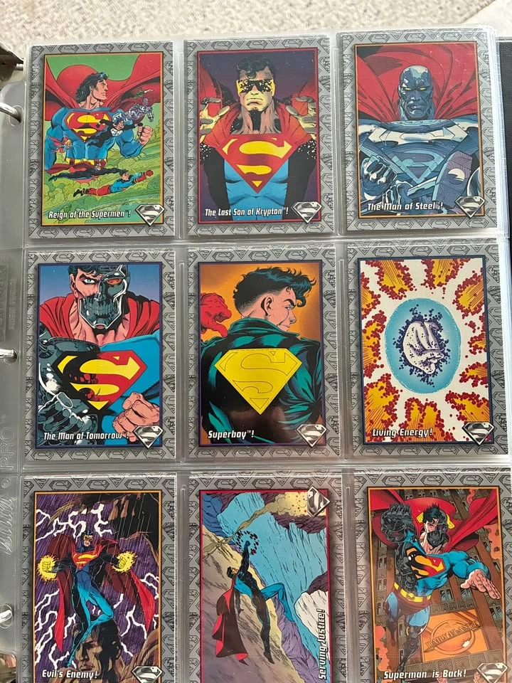 1993 SkyBox "The Return of Superman" trading card set