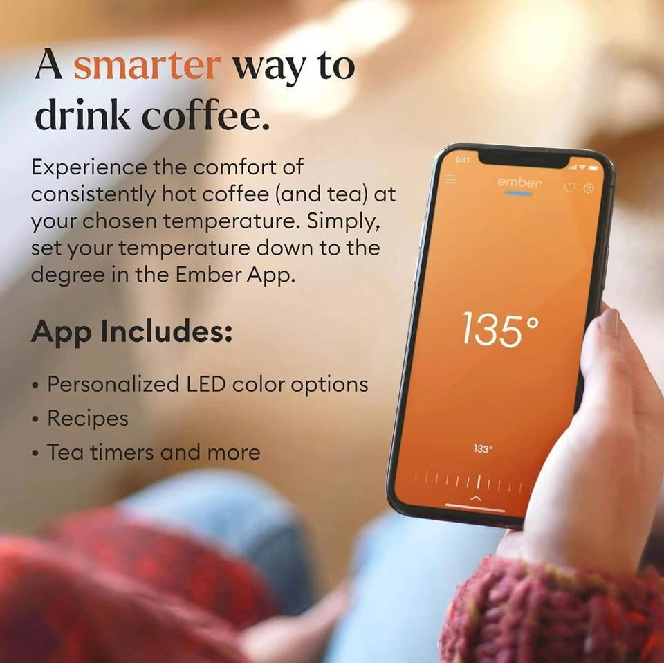 Ember Temperature Control Smart Mug 2, 14 oz, Black - photo 3