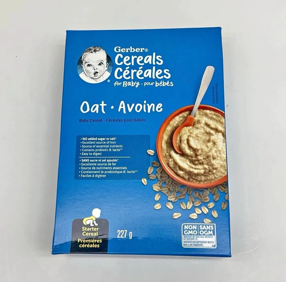 Nestlé Gerber Oat Baby Cereal - 4 Pack (February 2027 Expiration