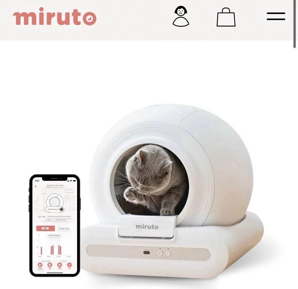 Miruto Automatic Cat litter Box MT-TOL-2 , NEW $495