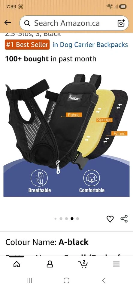 Pet backpack - photo 2