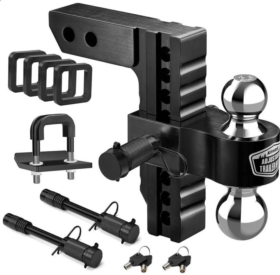 Kohree Adjustable Trailer Hitch Fit 2”. 8” drop - photo 2