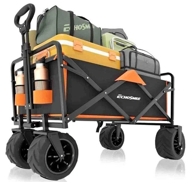 EchoSmile Collapsible Beach Wagon