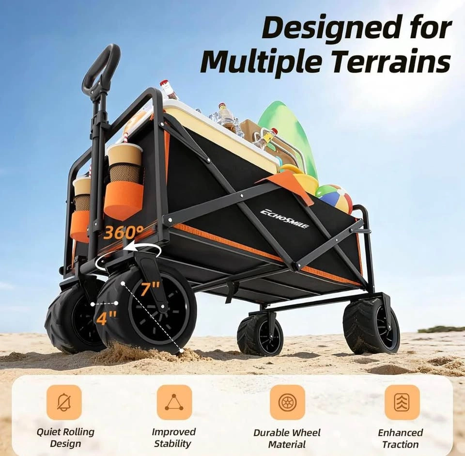 EchoSmile Collapsible Beach Wagon - photo 5
