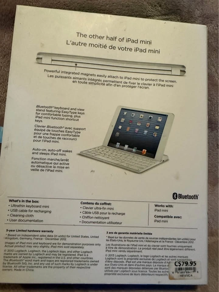 Logitech Ultrathin Keyboard Mini for IPad Mini - photo 4