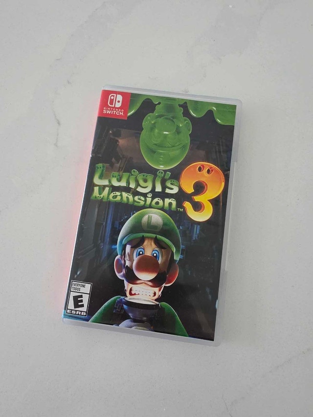 Nintendo Switch Luigi Mansion 3