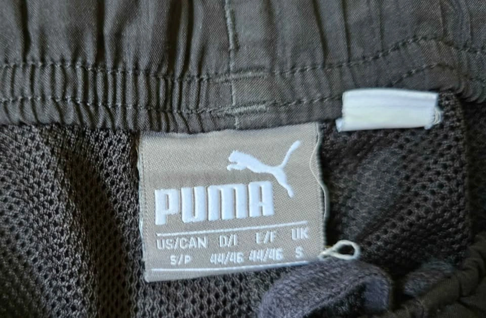 Puma Men's Mesh-Lined Athletic Wind Track Pants - Size Small - photo 2