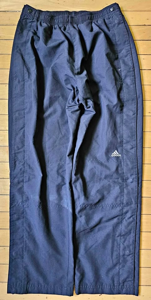 Adidas Men's Full Snap Breakaway Tearaway Track Pants - Size Med