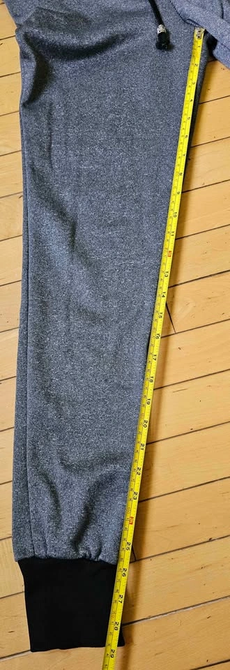 Fleece-Lined Thermal Joggers Sweatpants- One Size (Fits S/M) - photo 2