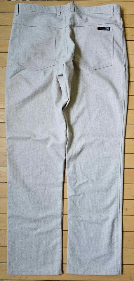 RMOI Clothing Men's Textured Casual Straight Leg Pants 34x30 - photo 4