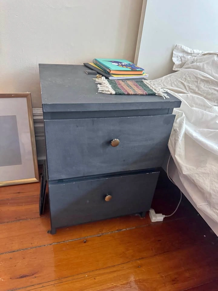 Pair of IKEA MALM 2-Drawer Nightstands